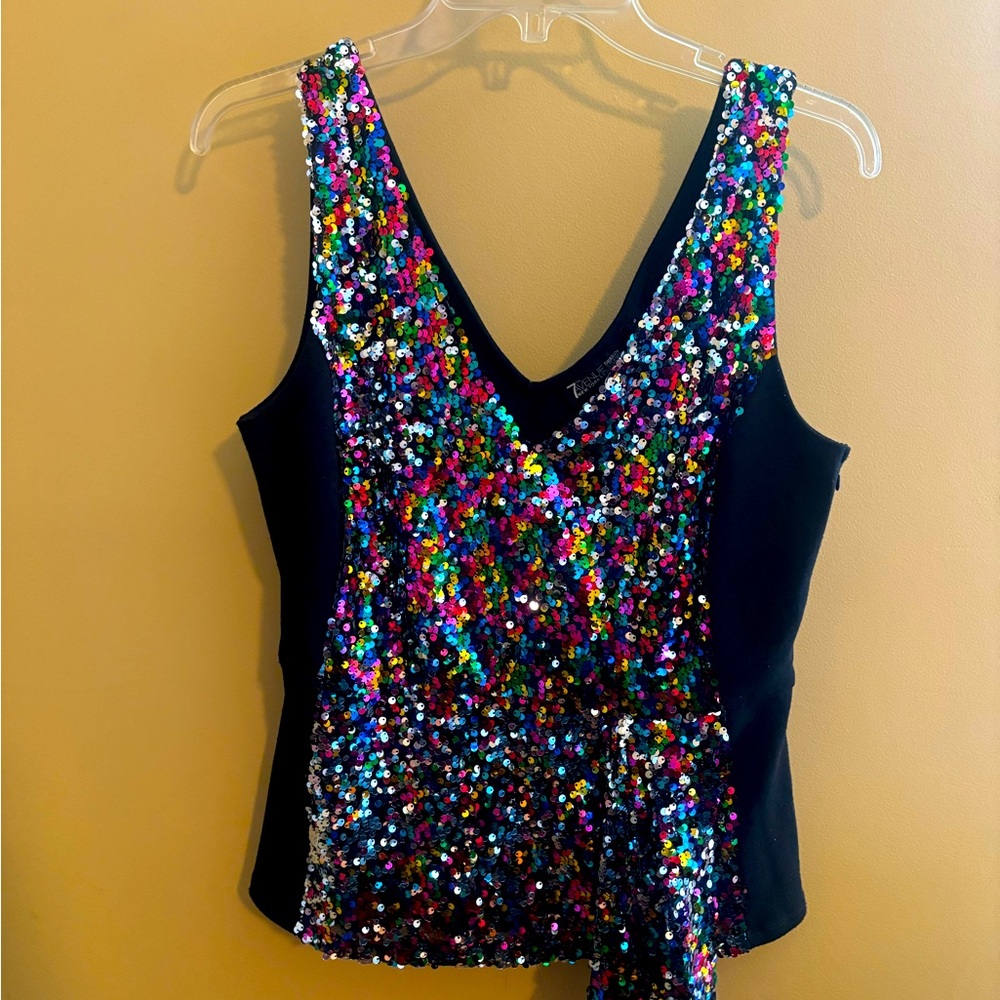 NY&Co 7th Avenue Design Studio sequin sleeveless top. Brand new w/o tags